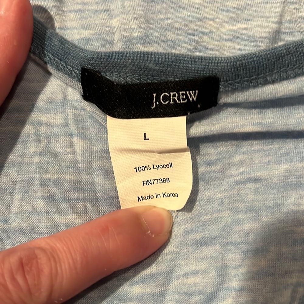 J.Crew Baseball Tee (Long Sleeve) - Picture 3 of 7